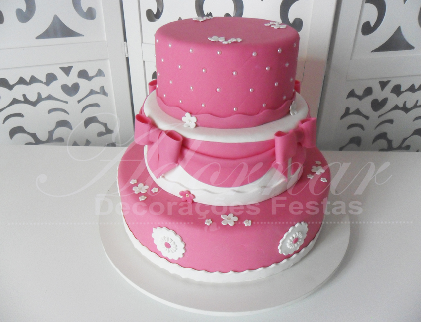 Bolo rosa e dourado  Decoração do bolo de aniversário, Bolo de aniversario  adulto, Bolo